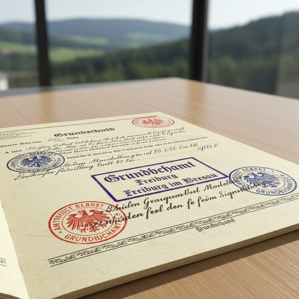 Grundschuld vs. Hypothek – Was Immobilienkäufer in Freiburg wissen müssen