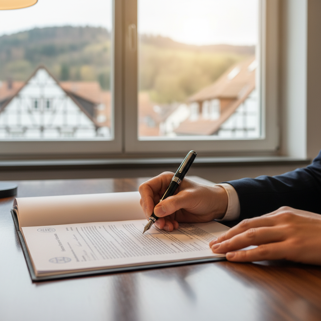 Notartermin beim Immobilienkauf: Ablauf, Kosten und Vorbereitung in Freiburg